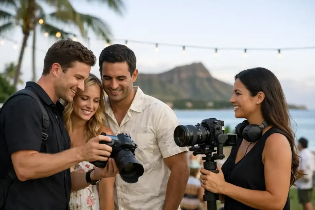 Choosing an Event Photo and Video Team Oahu