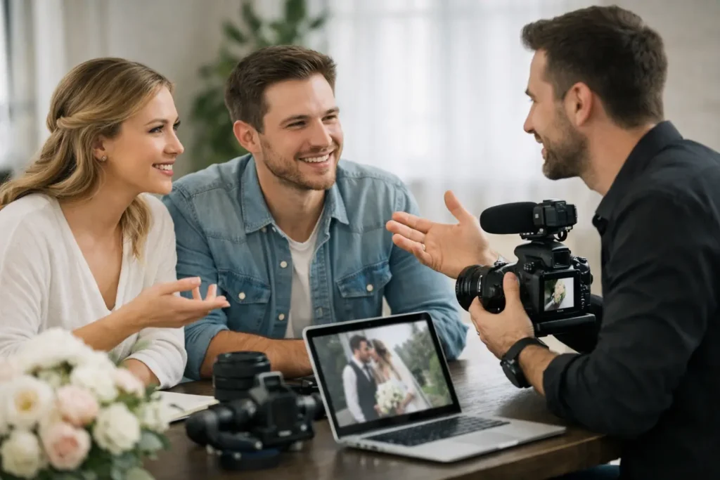 15 Best Questions for Wedding Videographer