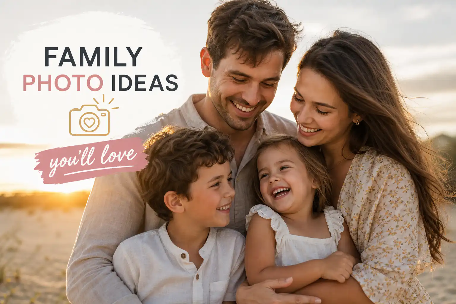 12 family photo session ideas your family will actually love
